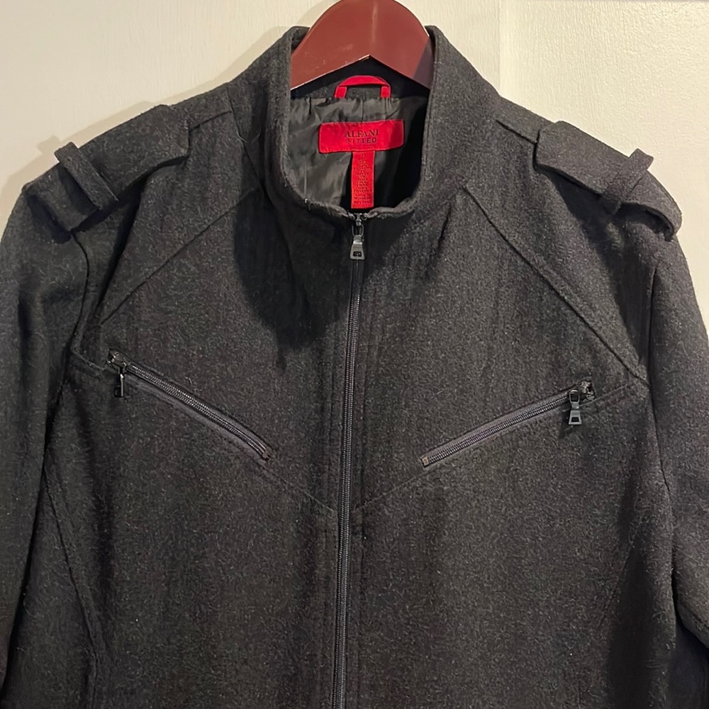 Alfani Fitted Men’s Lined Wool Jacket
